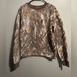 Comfrt Camo Crewneck